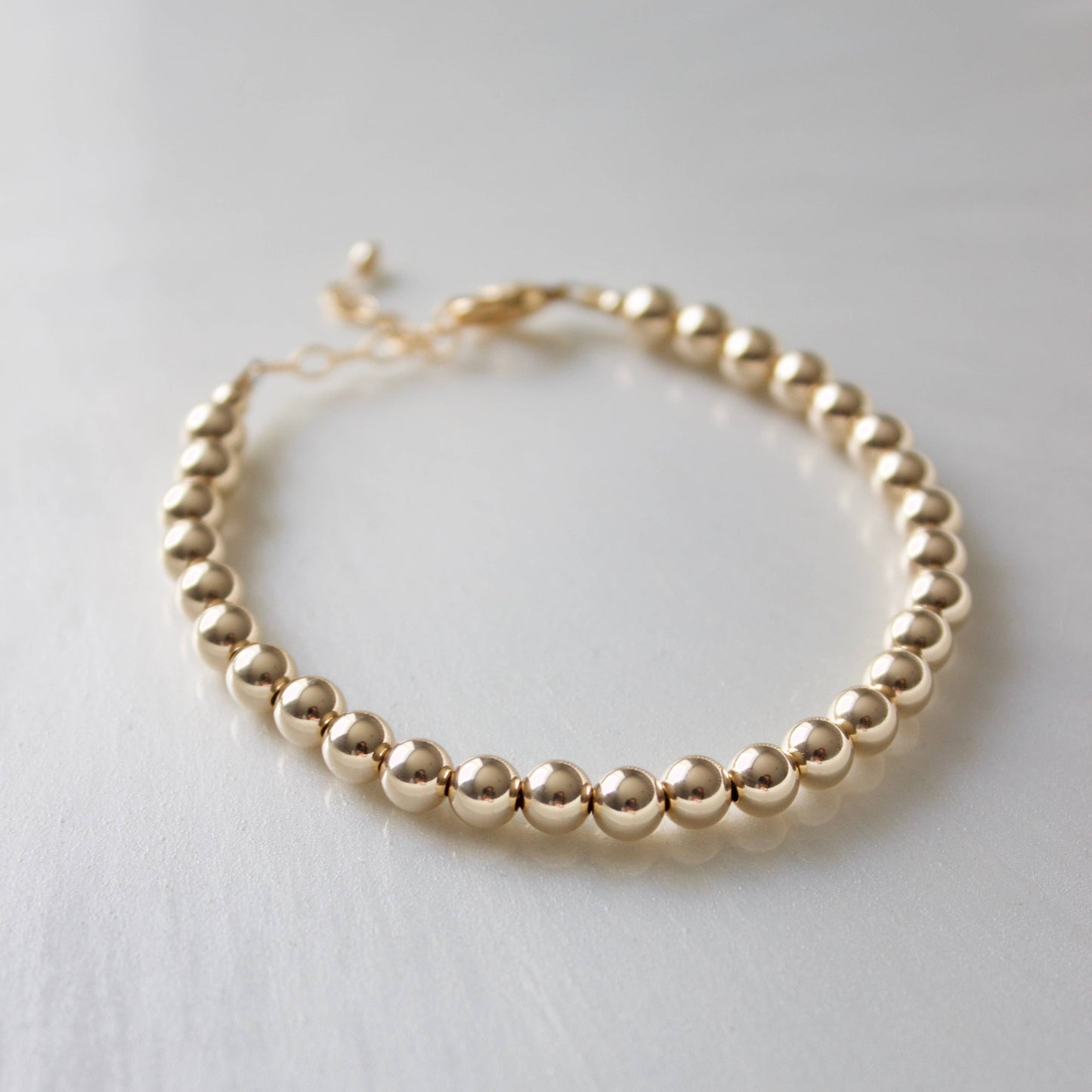 Gold Beaded Bracelets