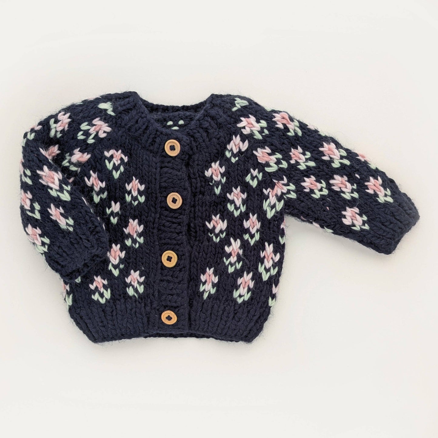 Kids Bitty Blooms Cardigan Sweater