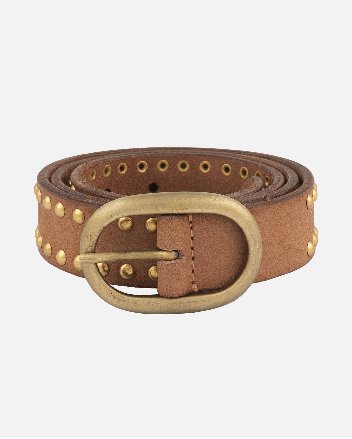 Studded Leather Belt