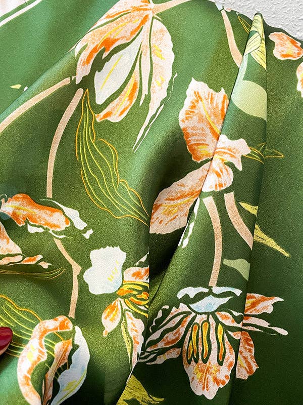Floral Print Scarf