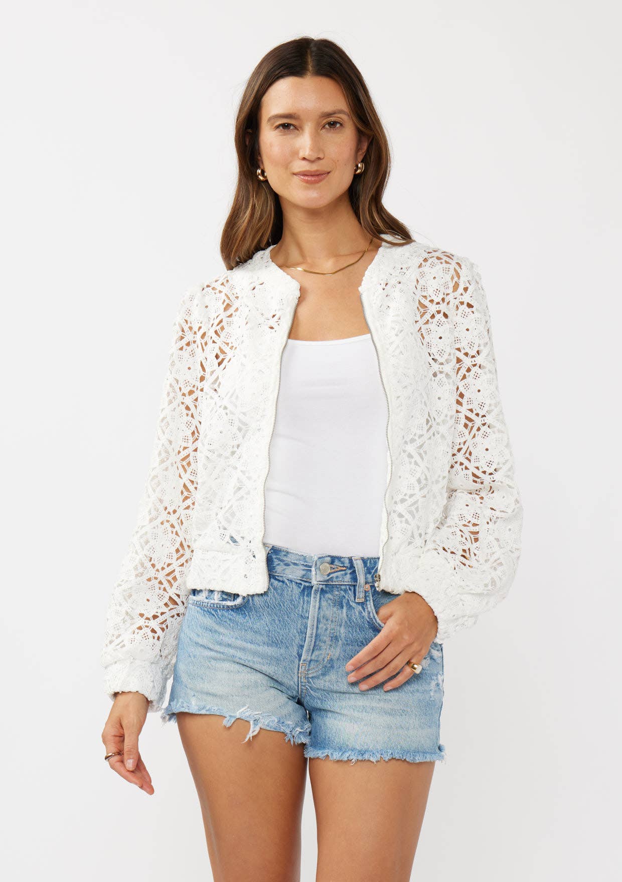 White Lace Jacket
