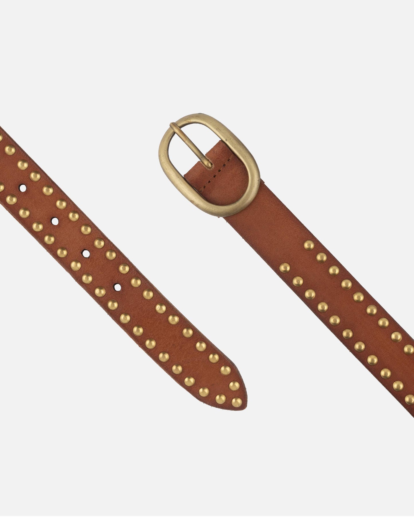 Studded Leather Belt