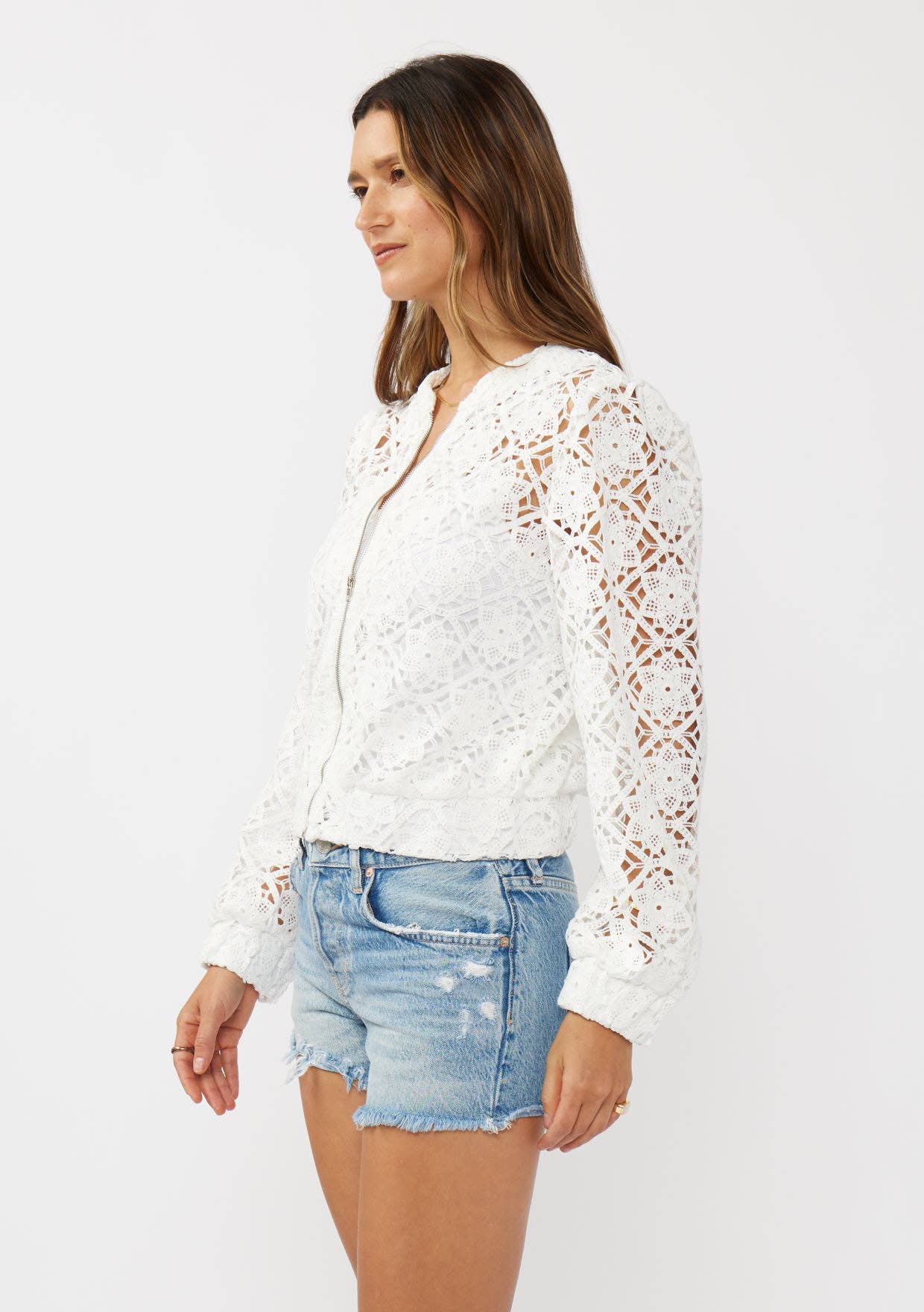 White Lace Jacket