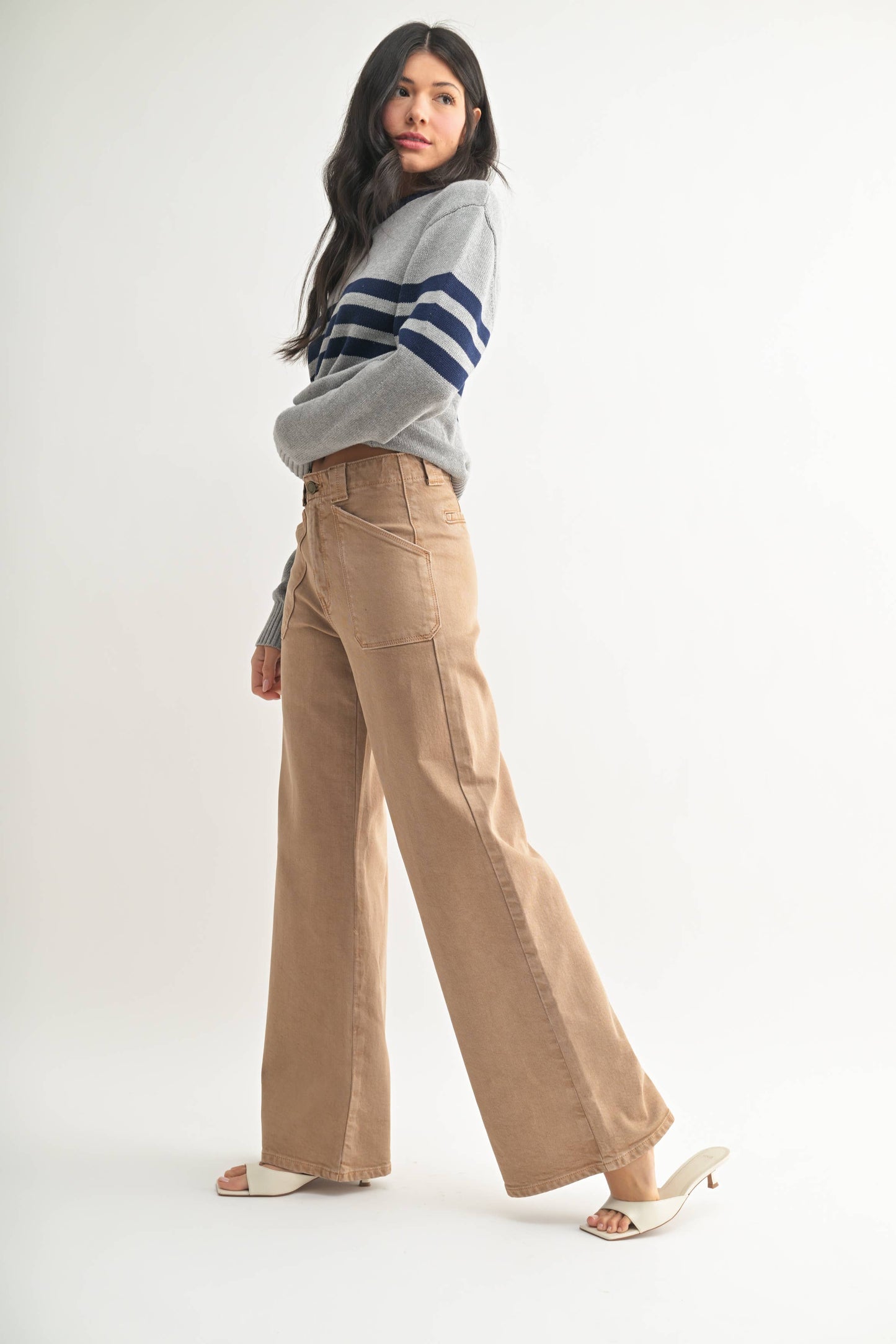 Vintage Khaki Patch Pocket Pants