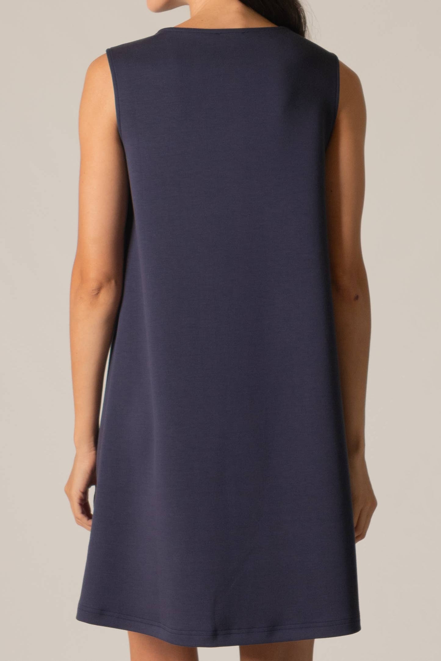 Navy Modal Shift Dress