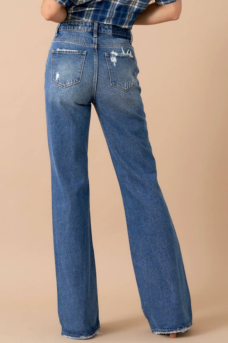Relaxed Boot Cut Denim