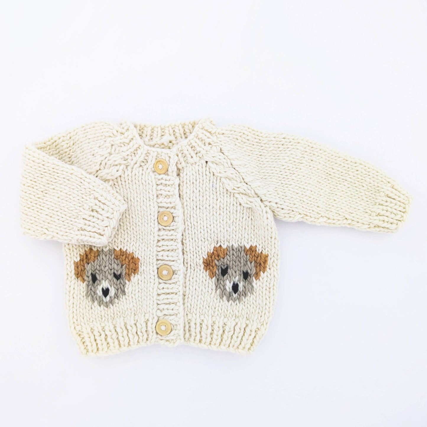 Kids Puppy Cardigan Sweater