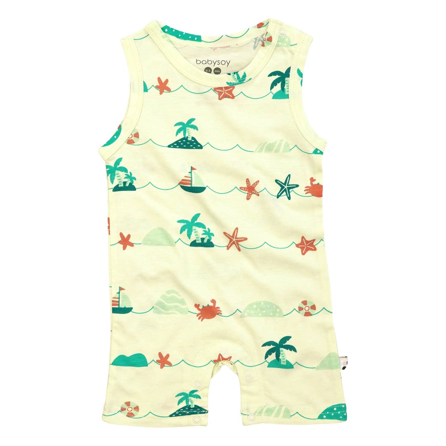 Summer Print Romper