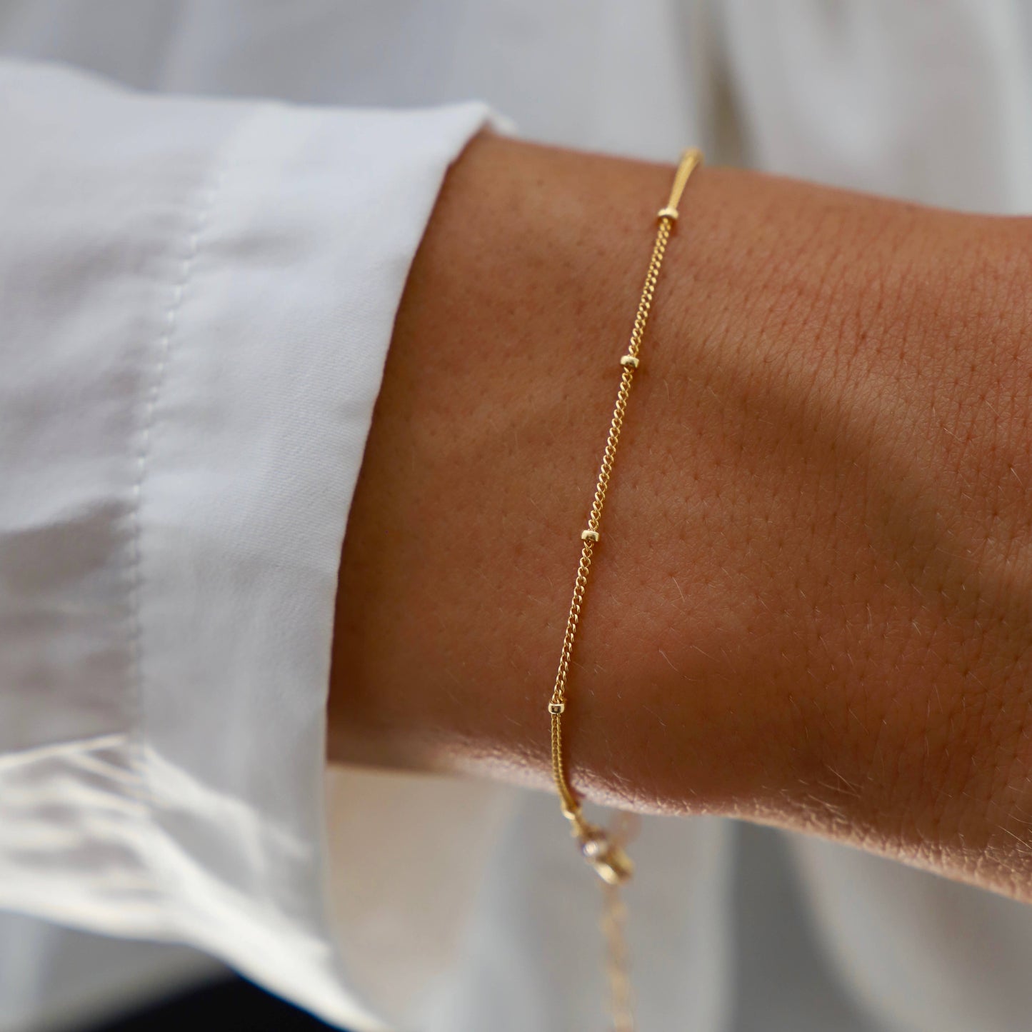Petite Ball Chain Bracelet