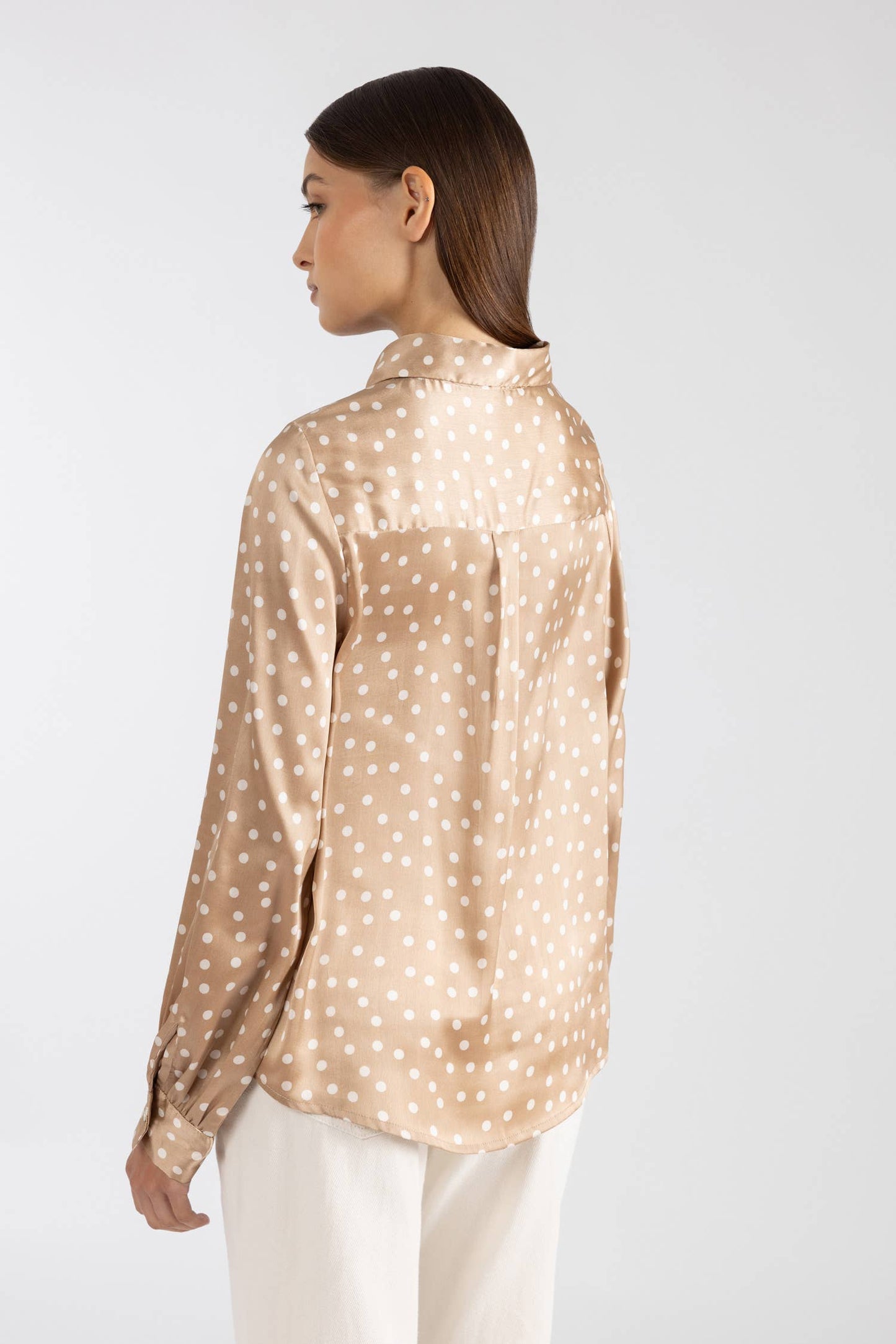 Summer Polka Dot Blouse
