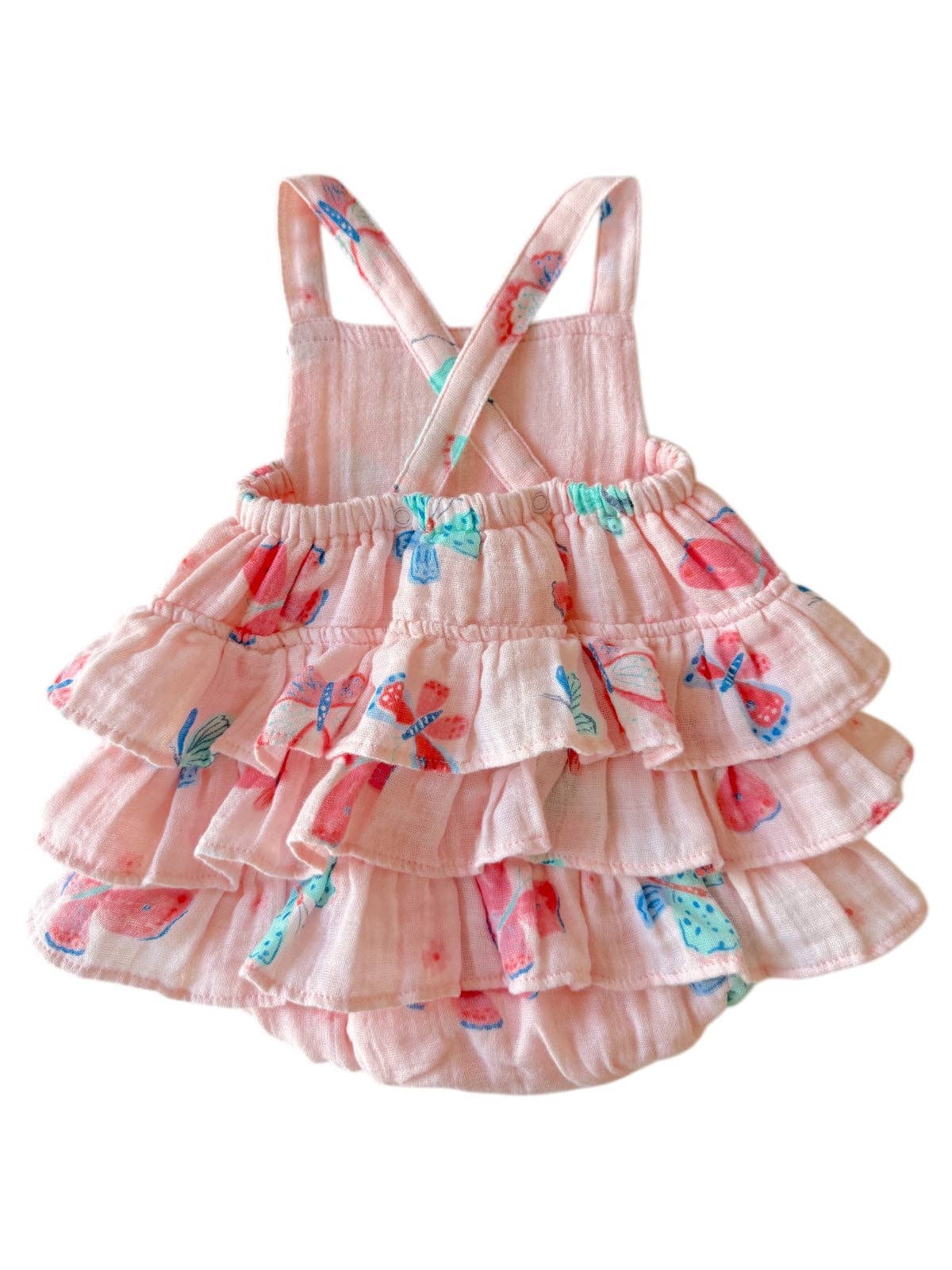 Butterflies Muslin Sunsuit