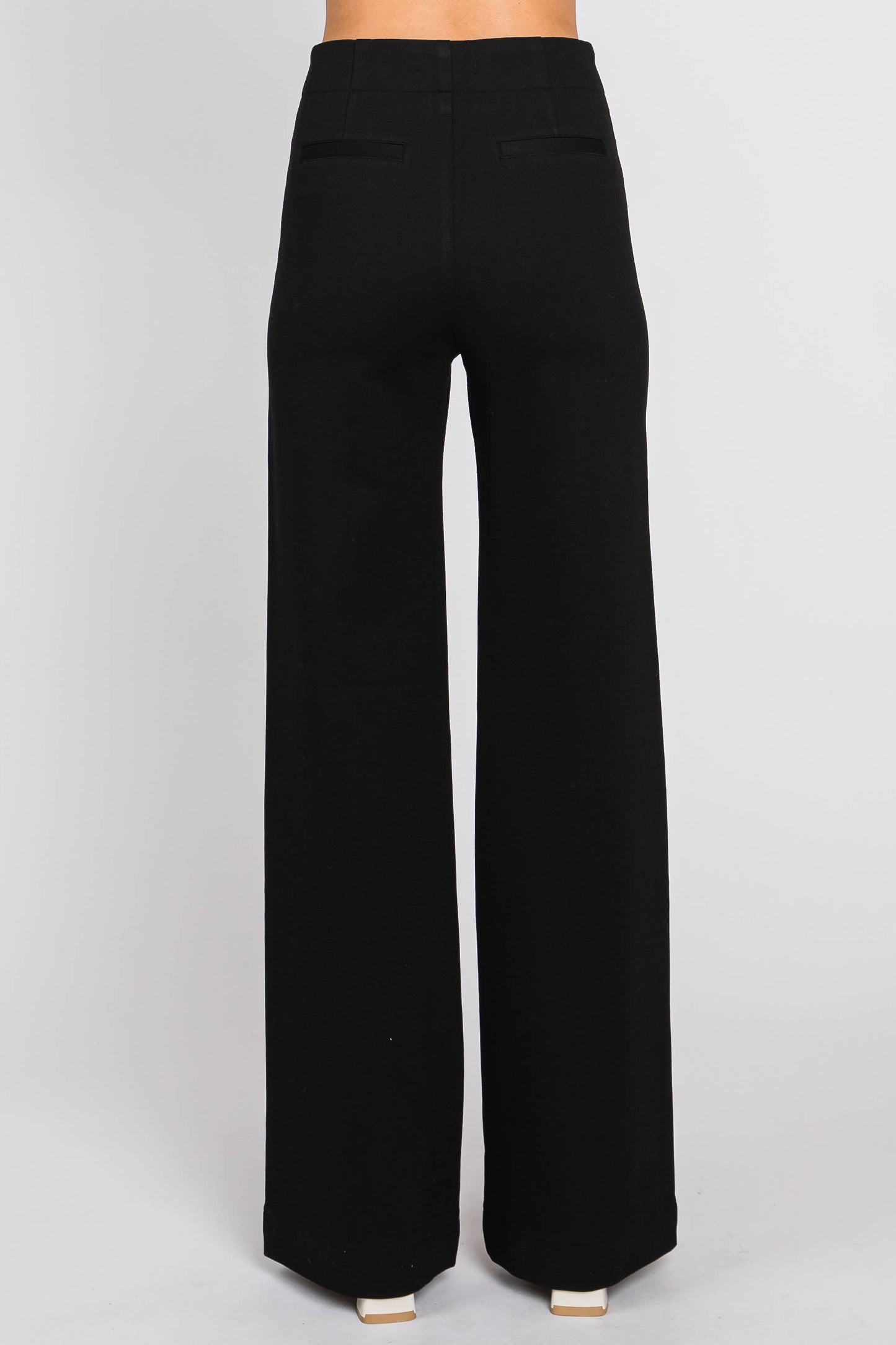 Black Ponte Trouser