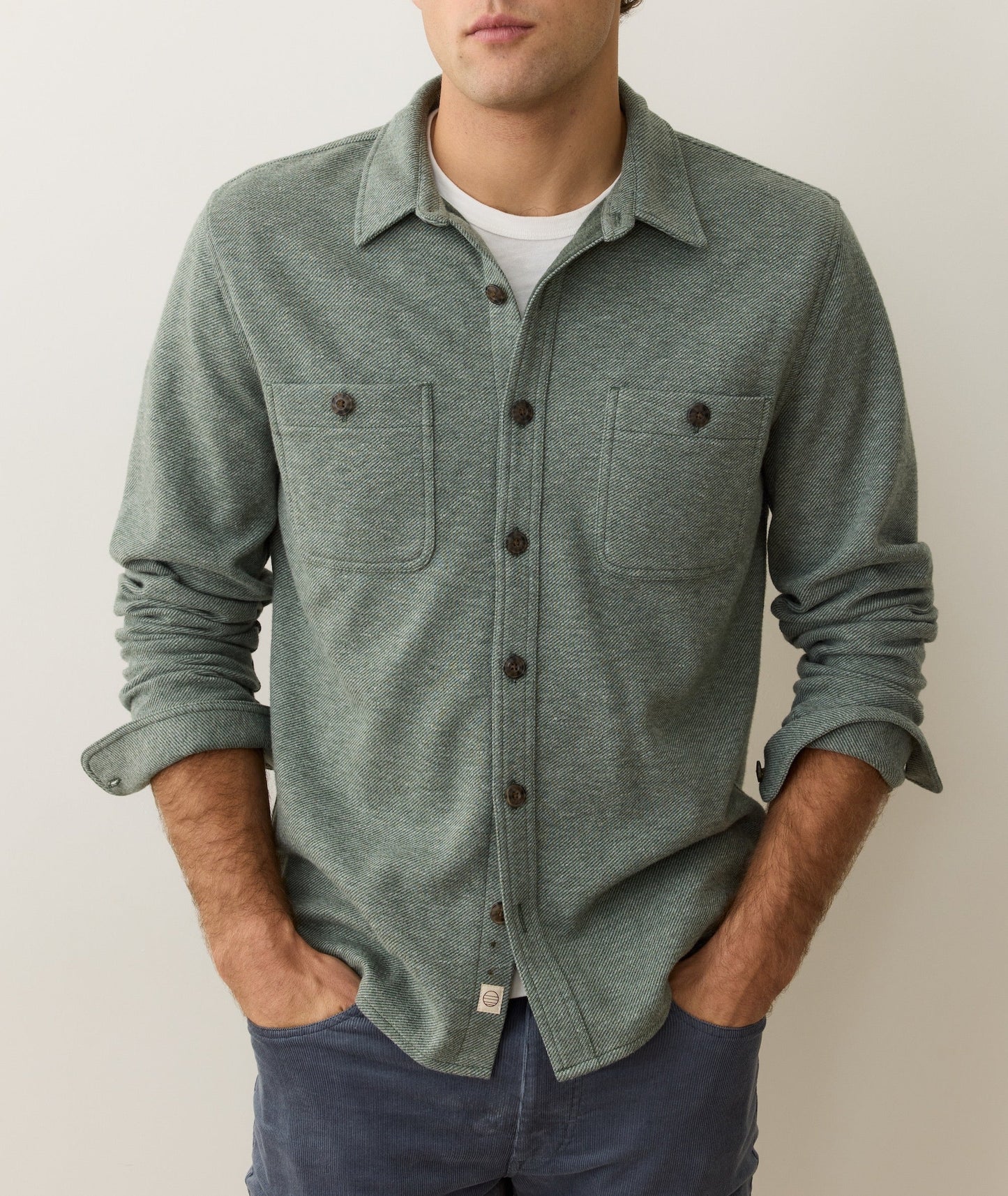 Marine Layer Pacifica Stretch Twill Overshirt