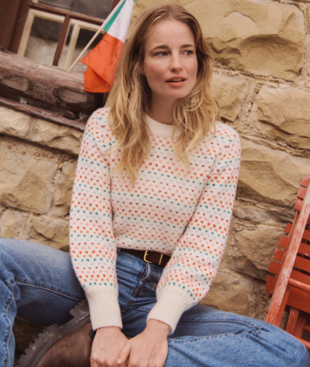 Marine Layer Alma Crewneck Sweater