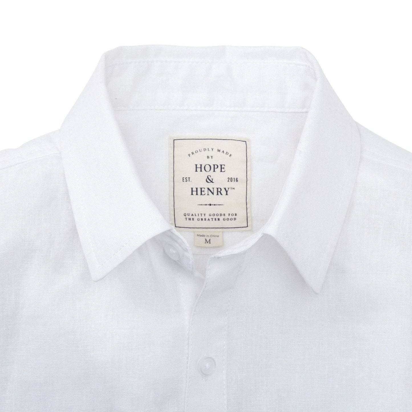 Mens White Linen Shirt