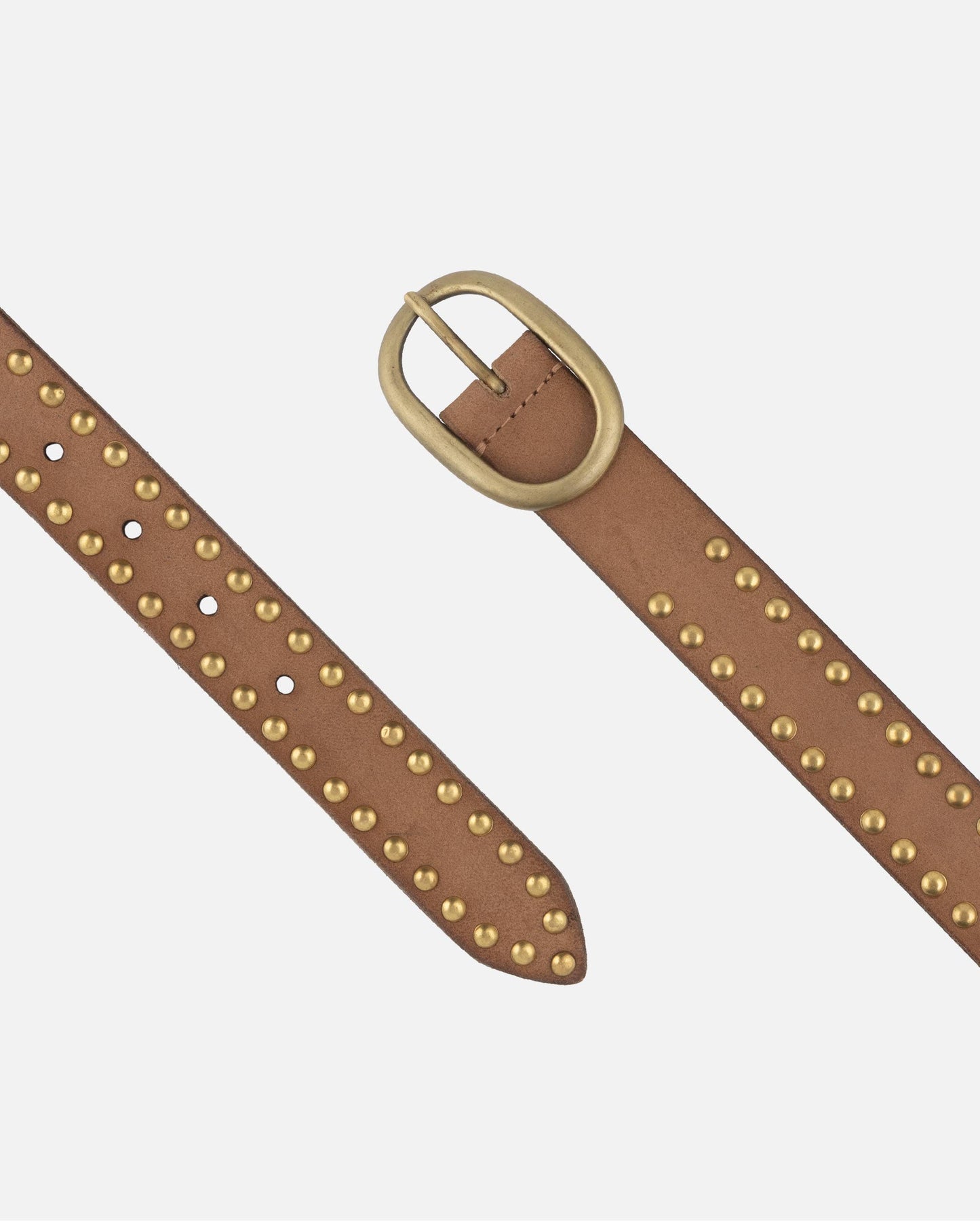 Studded Leather Belt