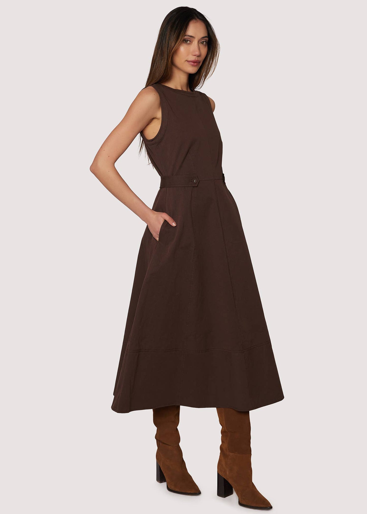 Chocolate Midi Dress