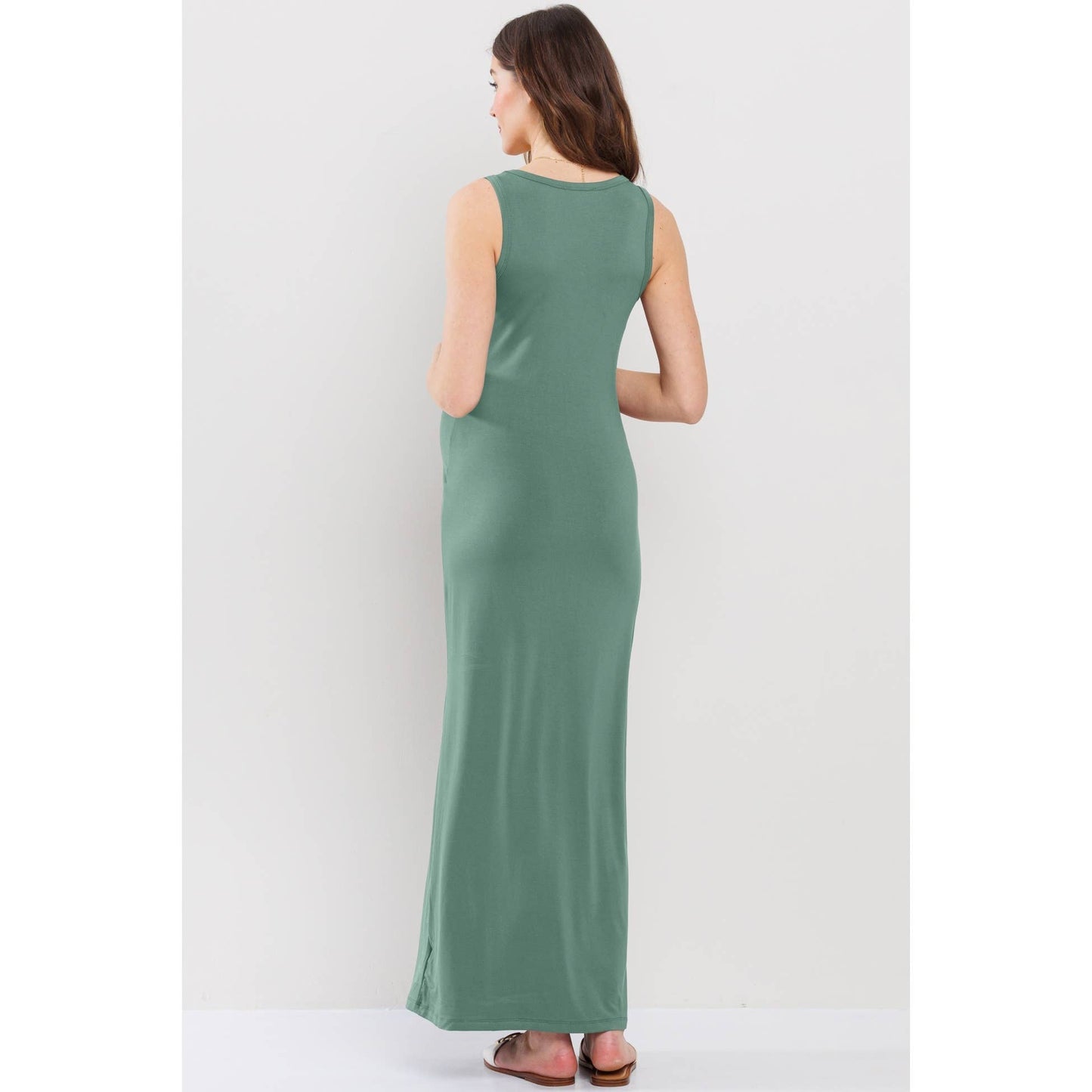 Jersey Tank Maternity Dress