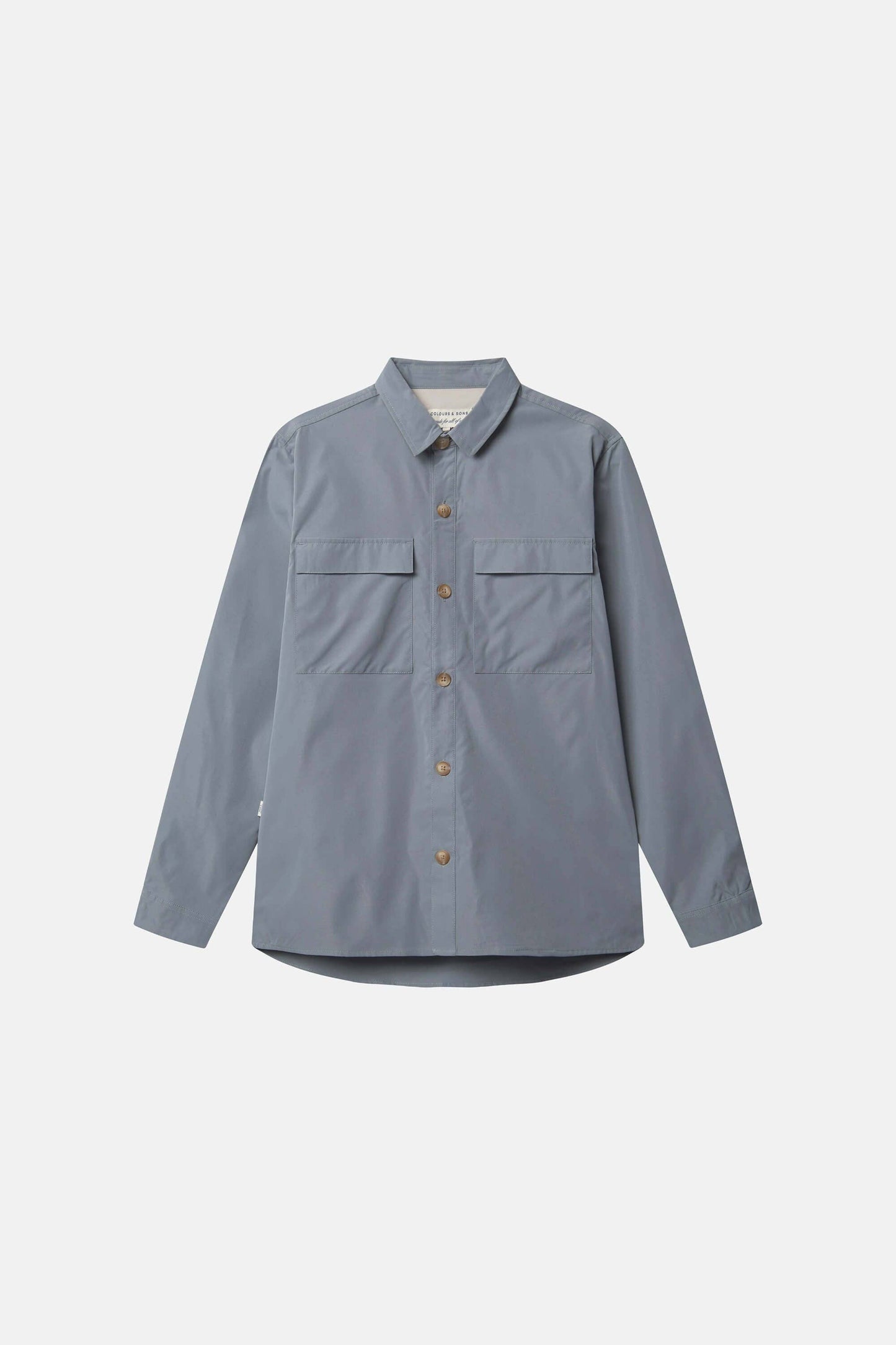 Mens Blue Overshirt