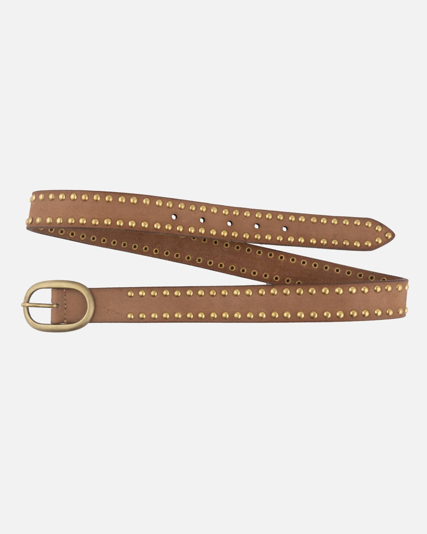 Studded Leather Belt