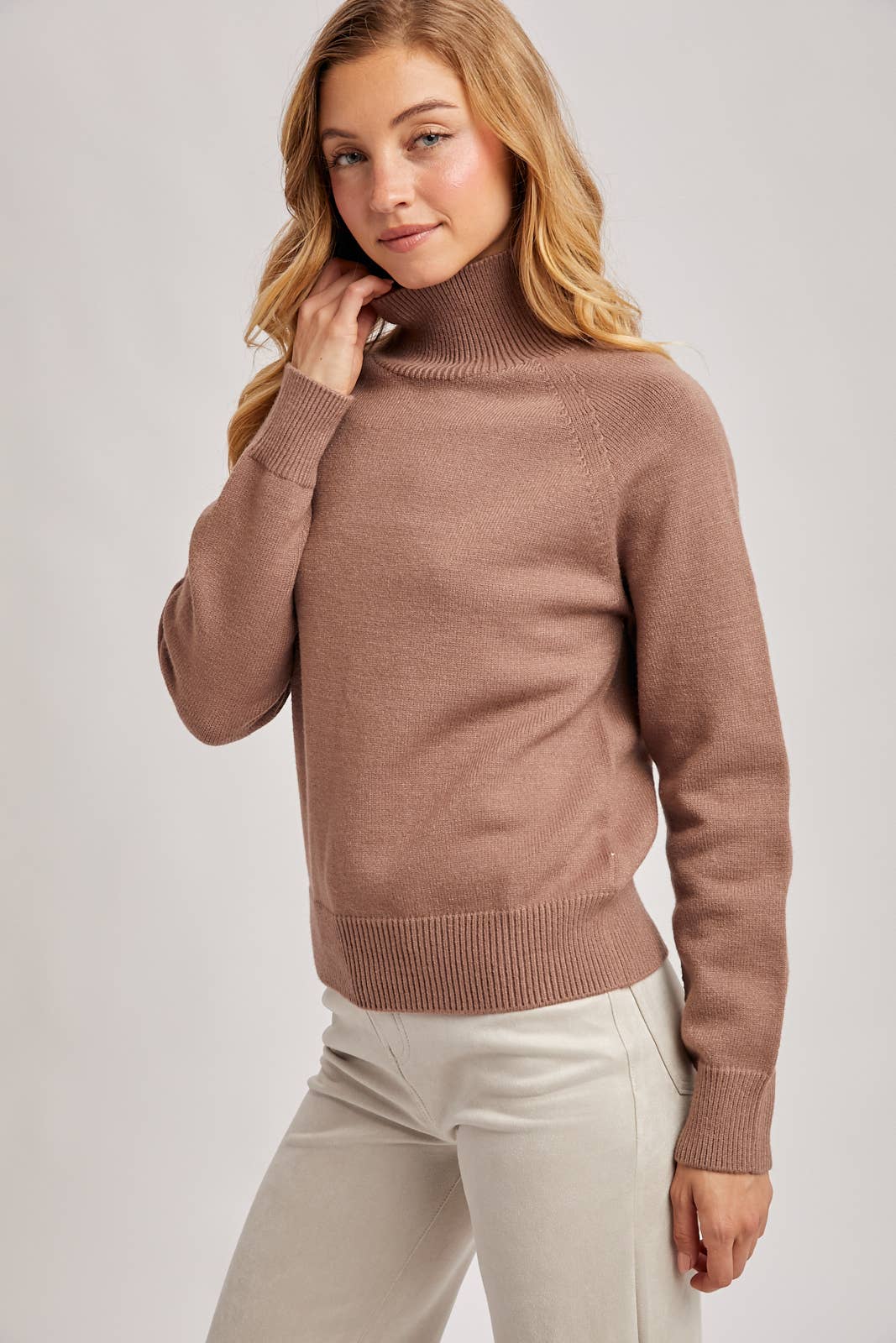 Soft Turtleneck Sweater