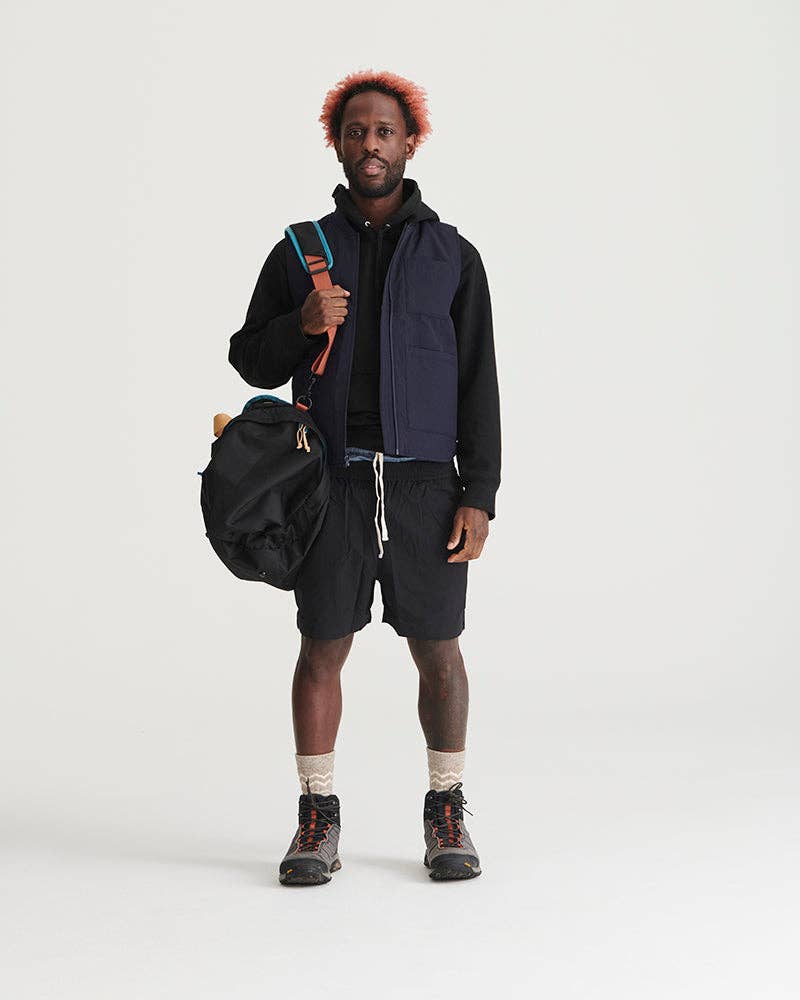 Mens Navy Vest