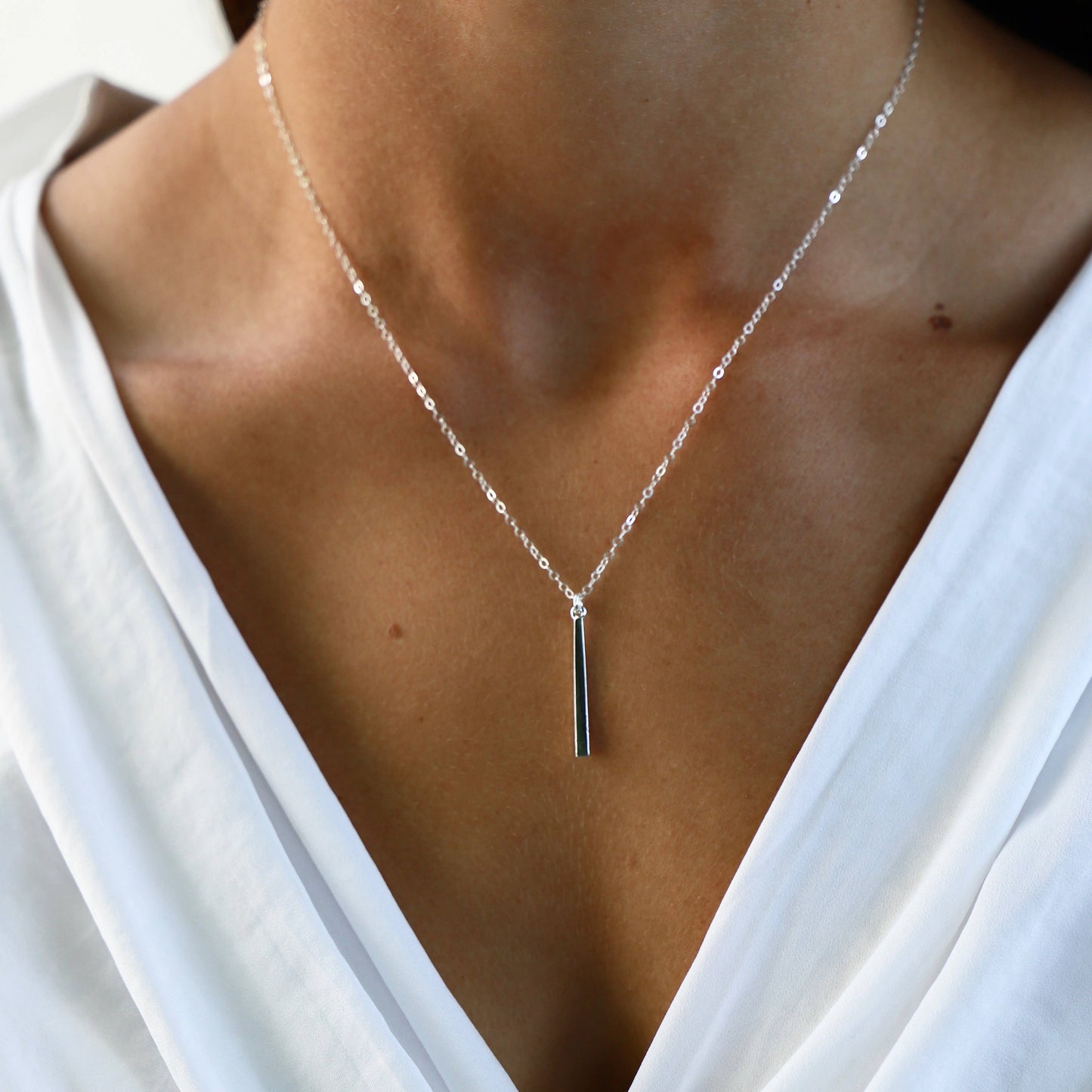 Gold Bar Necklace