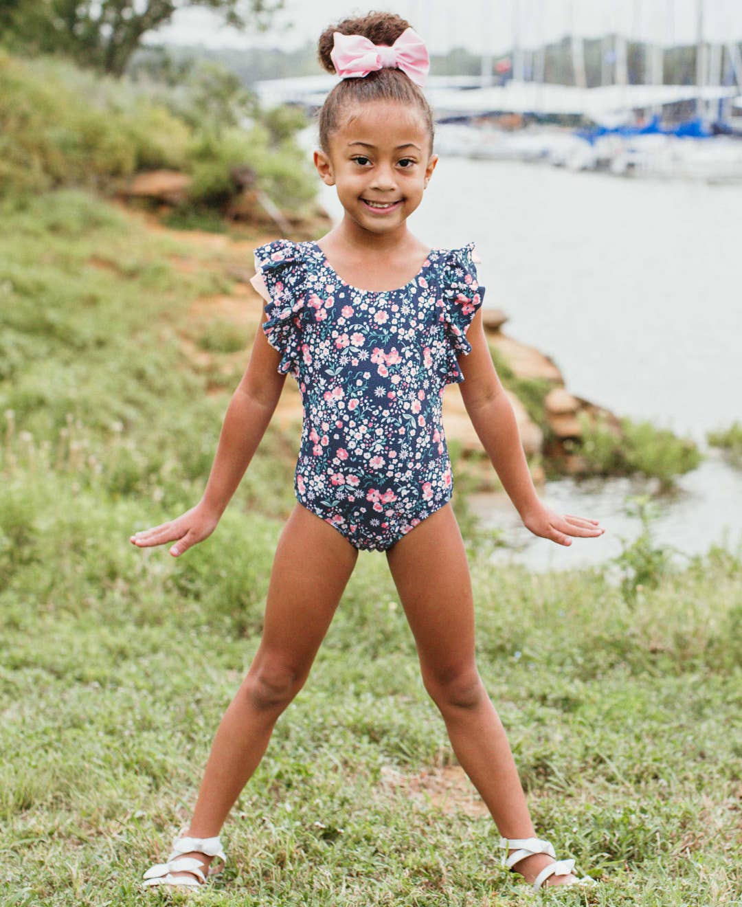 Kids Butterfly Swimsuit