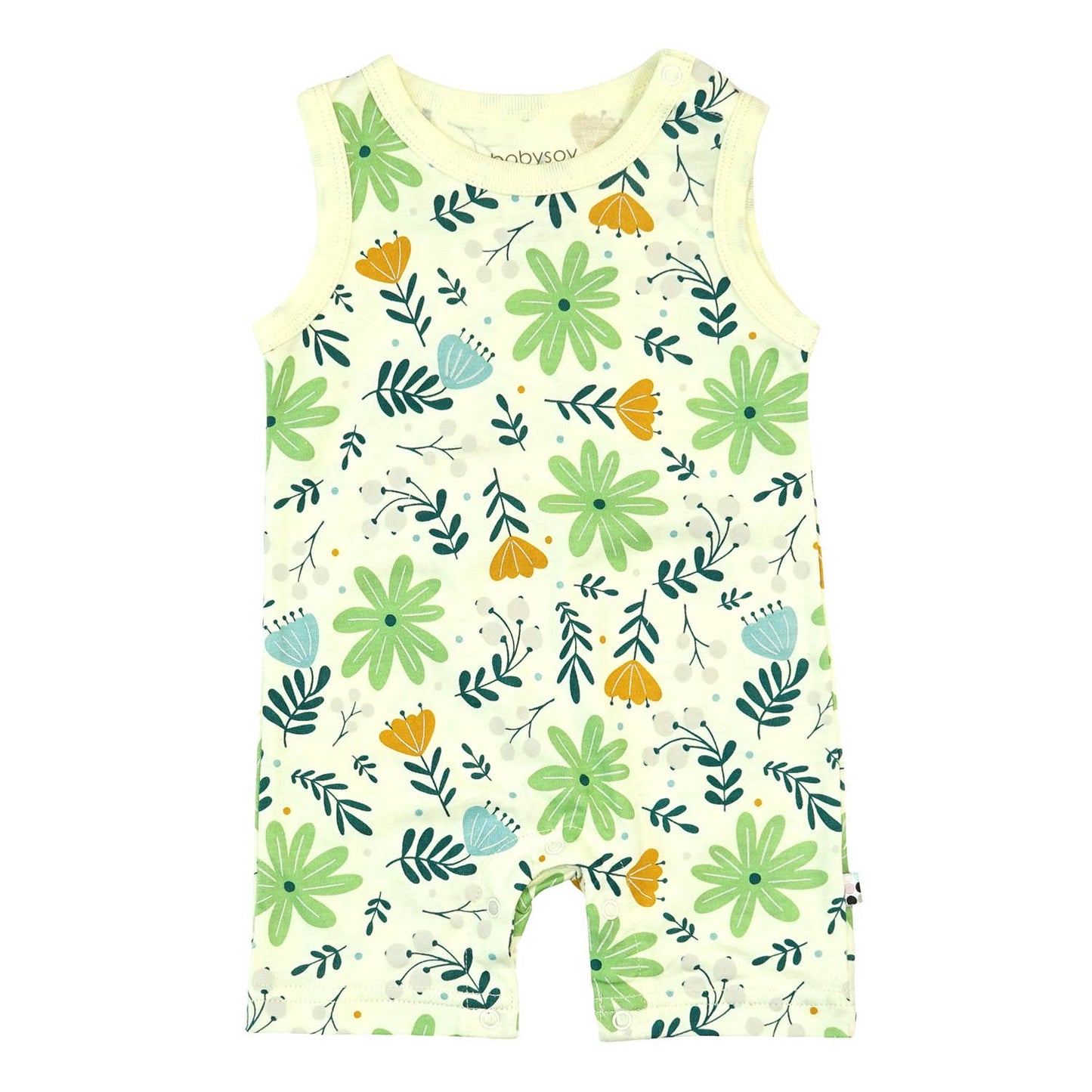 Summer Print Romper
