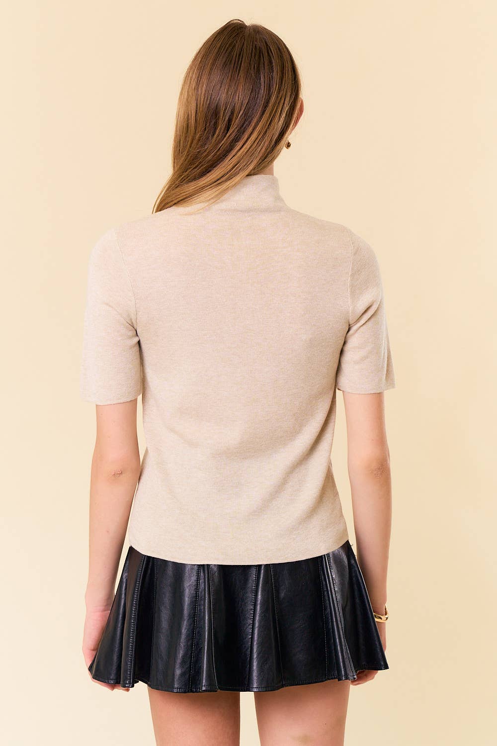 Oatmeal Sweater Top