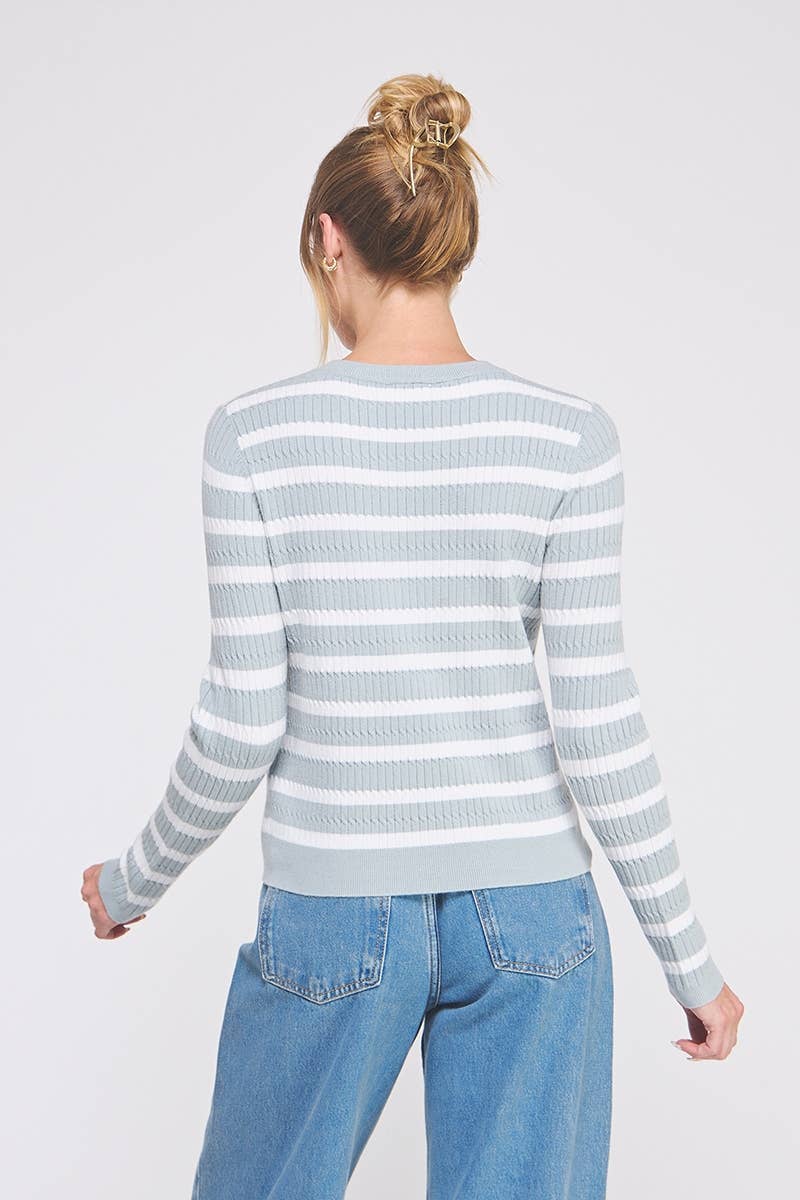 Seamist Cable Knit Sweater