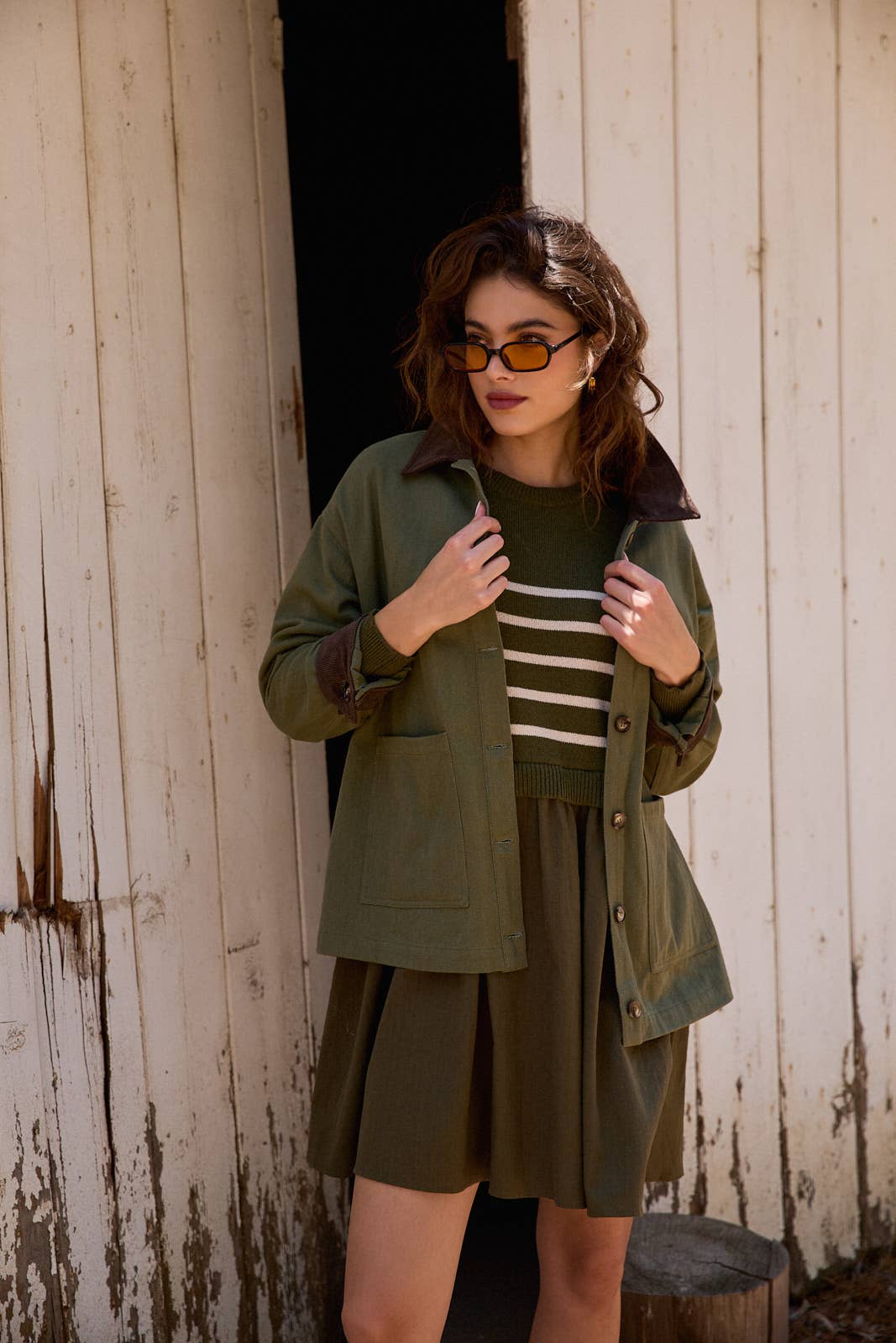 Olive Barn Jacket