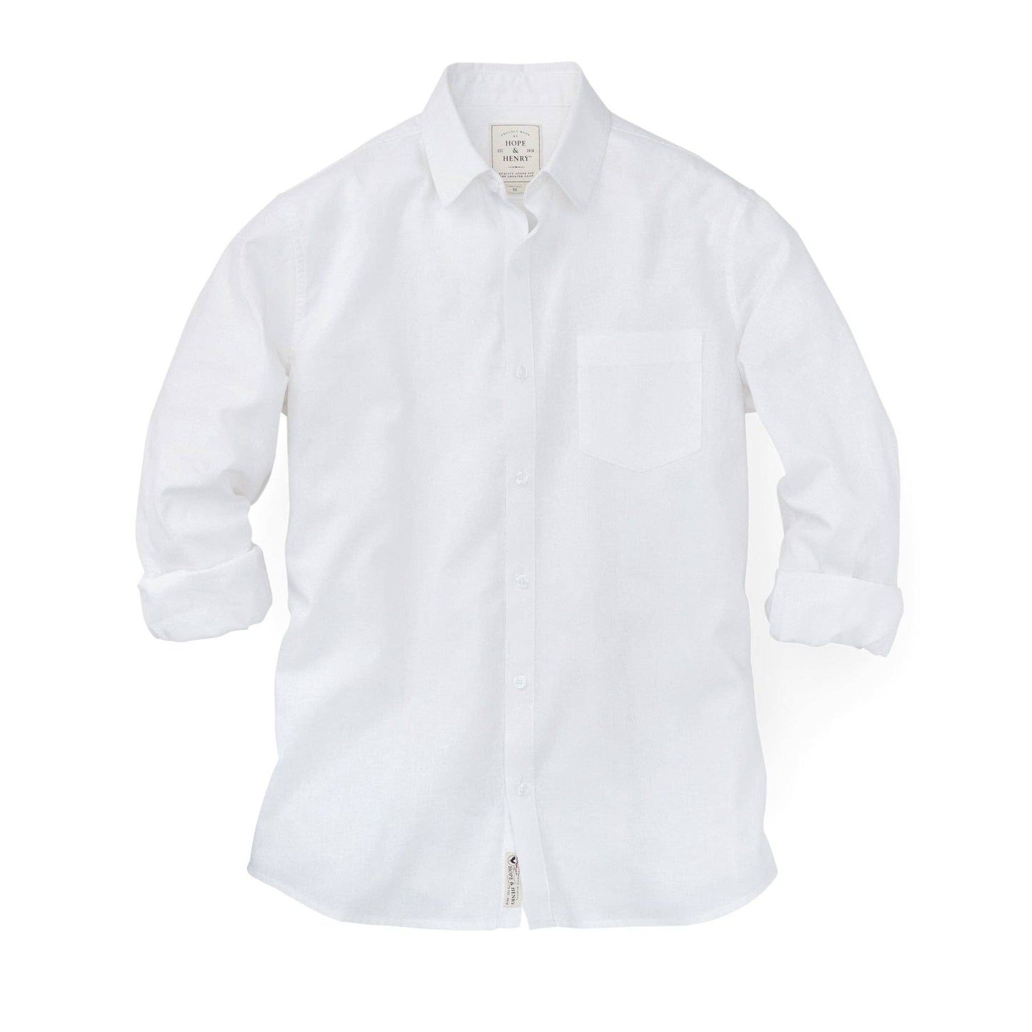 Mens White Linen Shirt
