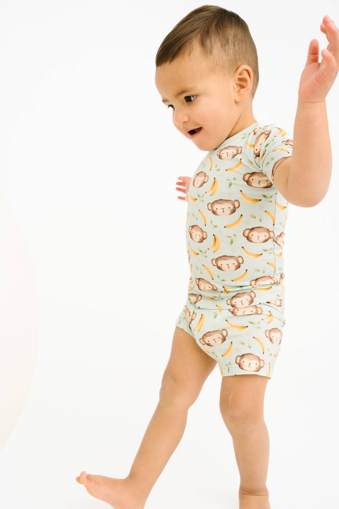 Kids Monkey Pajama Set