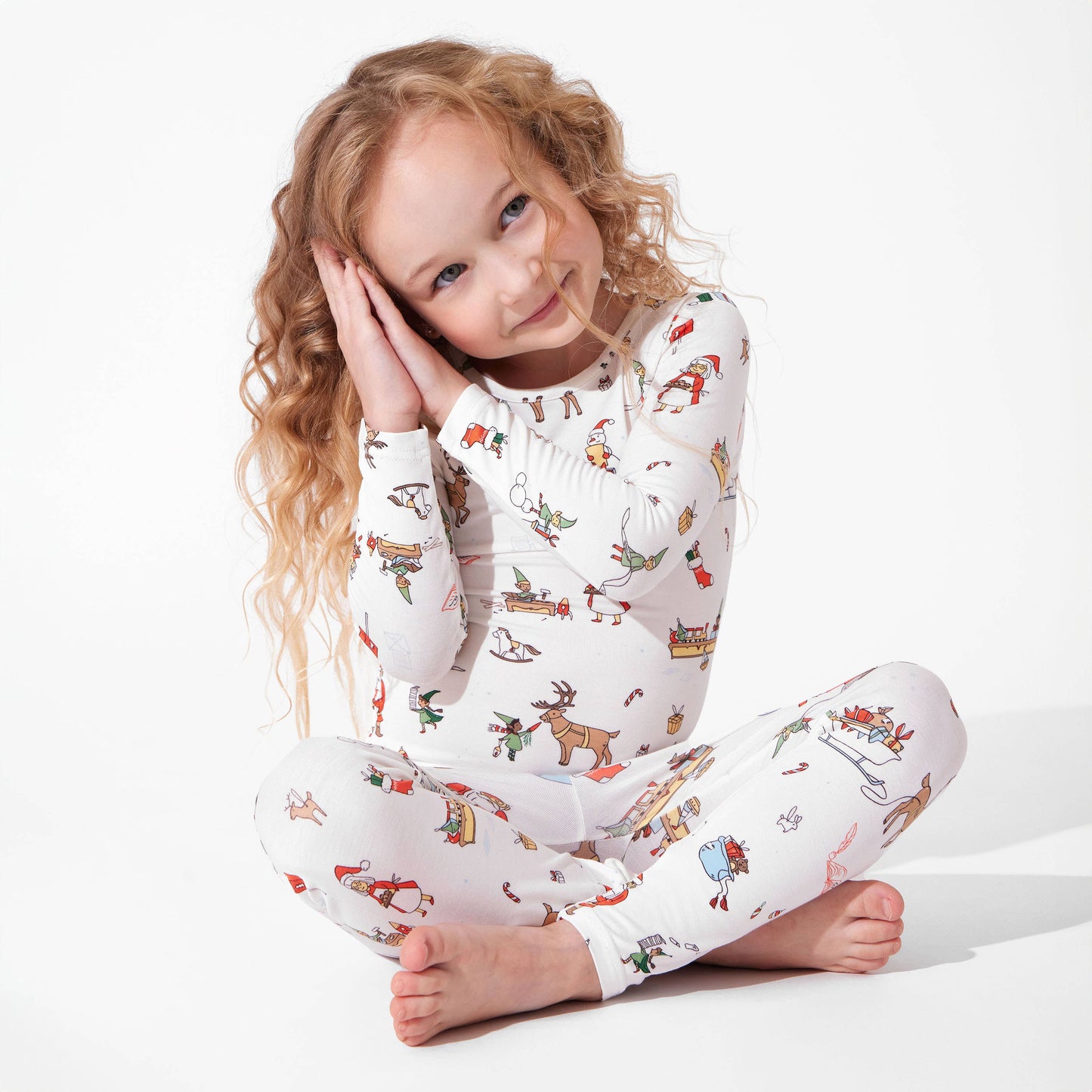 Kids Santa's Workshop Pajamas