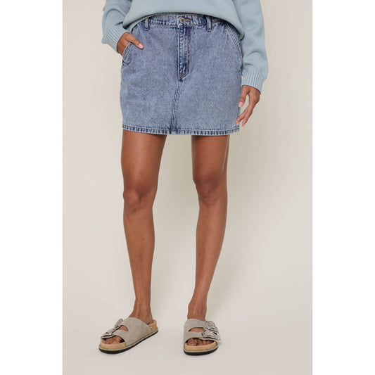 Denim Mini Skirt