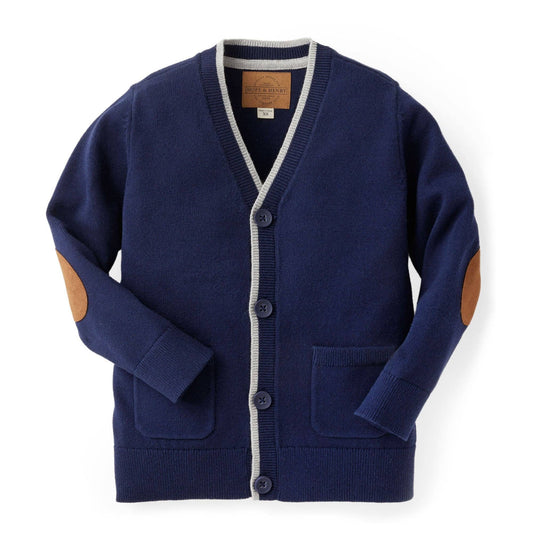 Kids Navy Cardigan