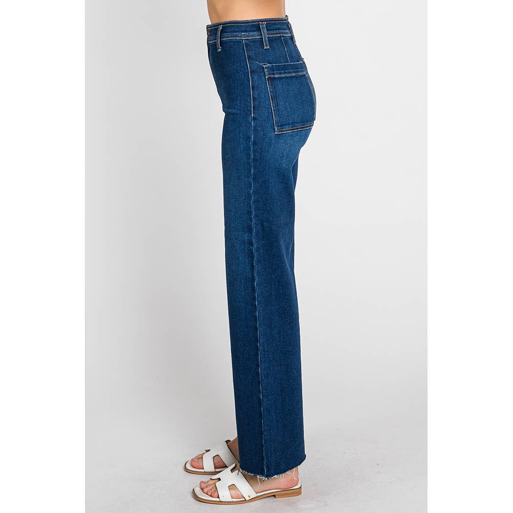Dark A-Line Denim