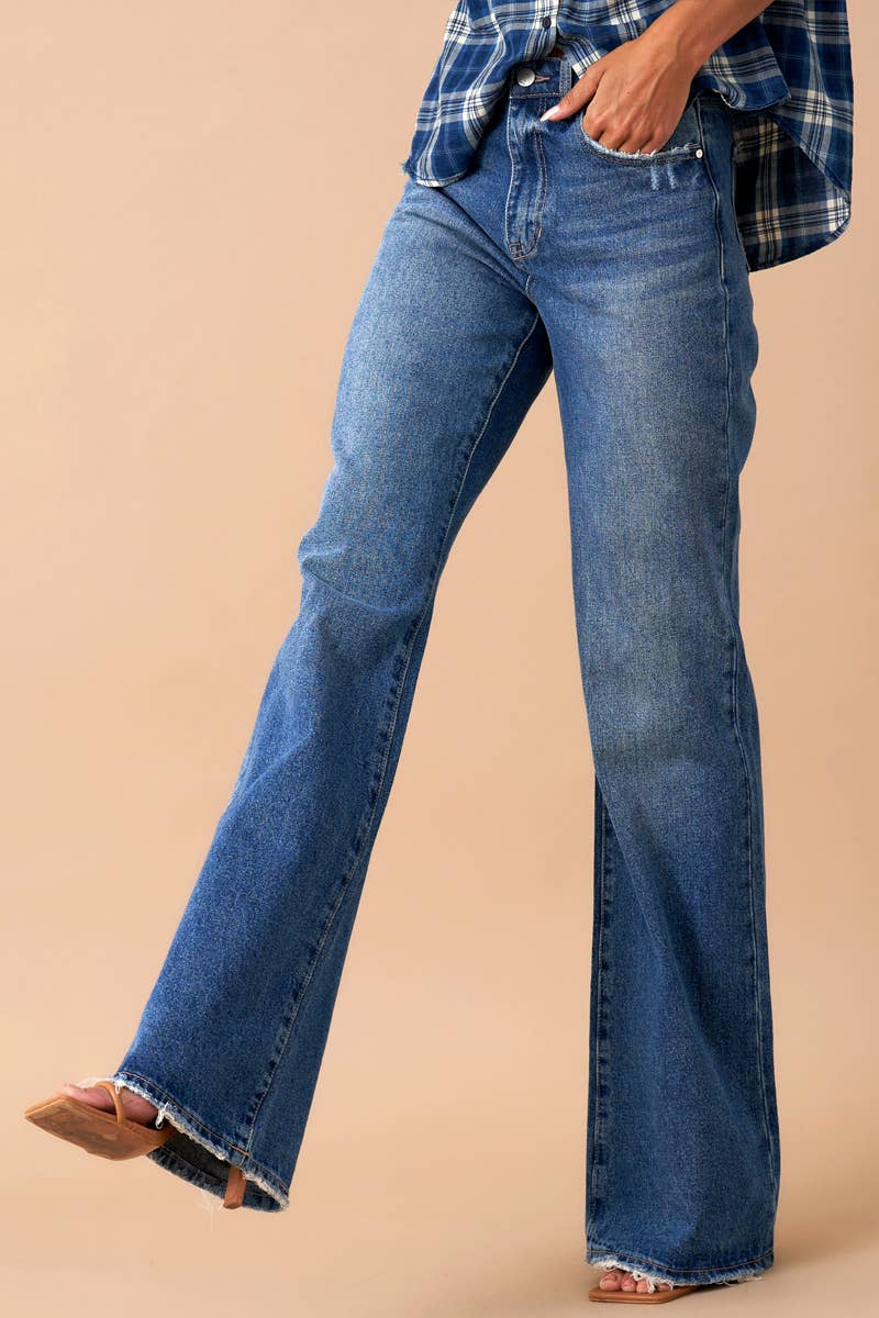 Relaxed Boot Cut Denim
