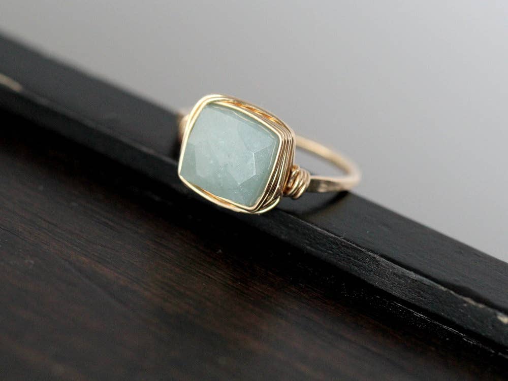 Aquamarine Cocktail Ring