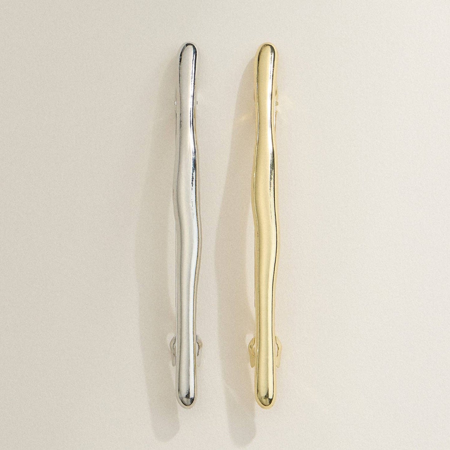 Gold Wave Hair Clip