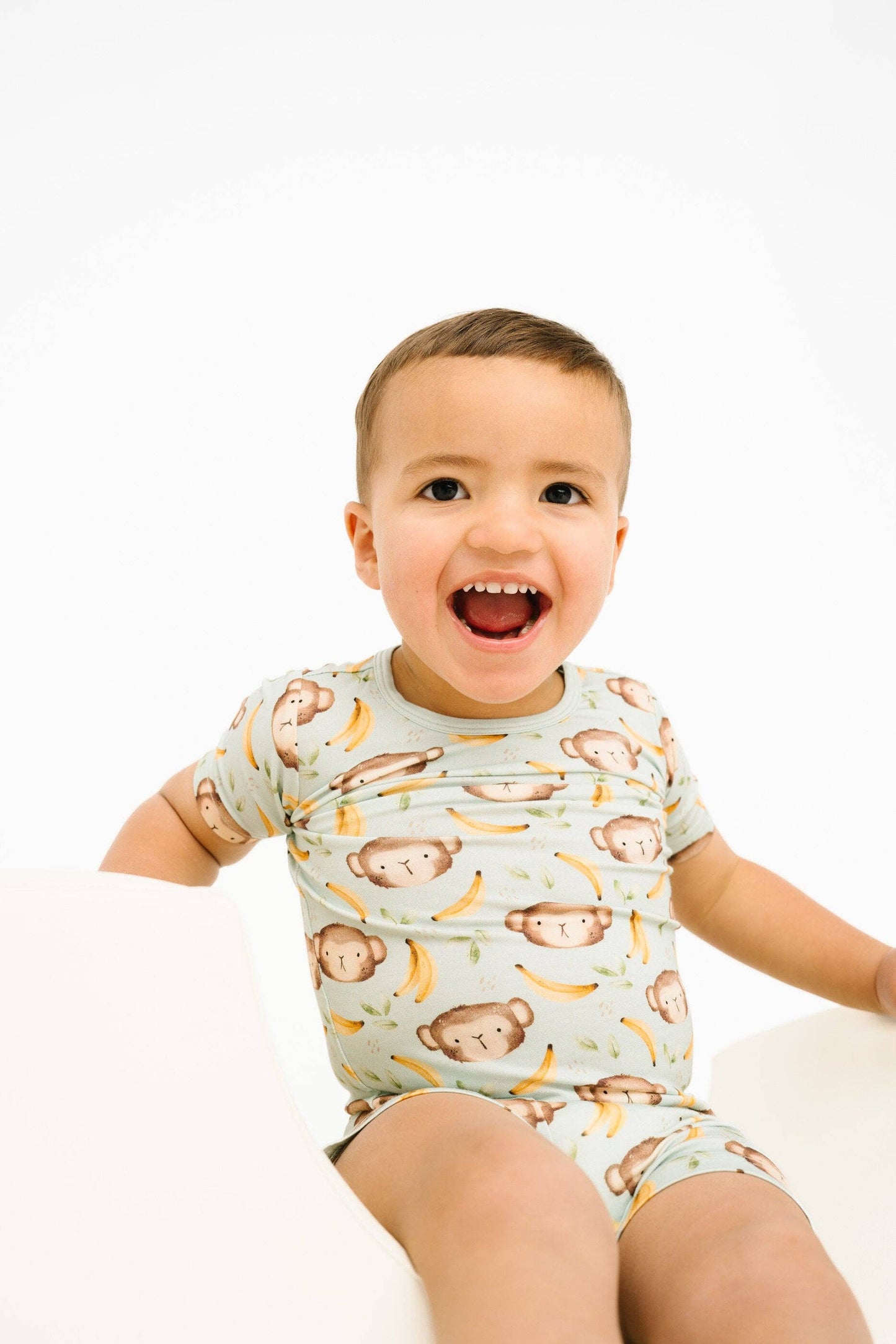 Kids Monkey Pajama Set