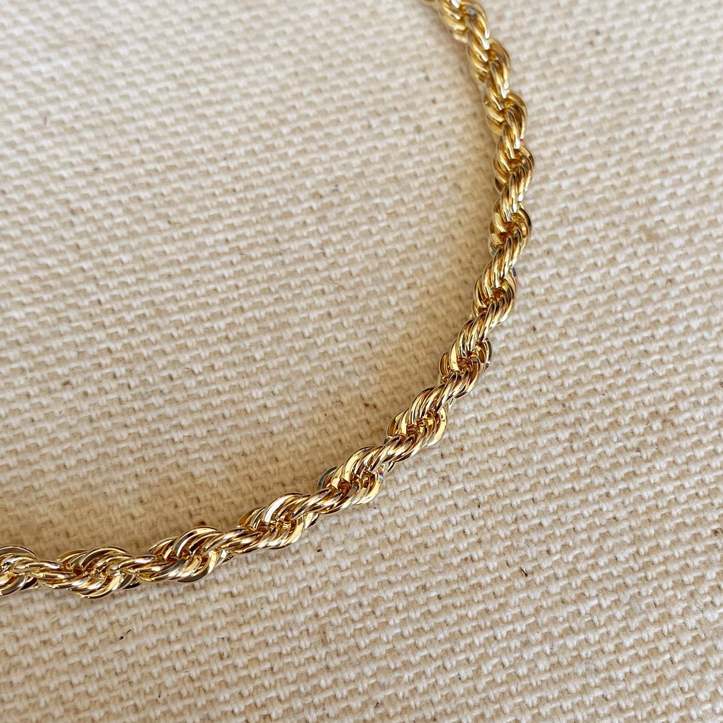 Gold Rope Bracelet