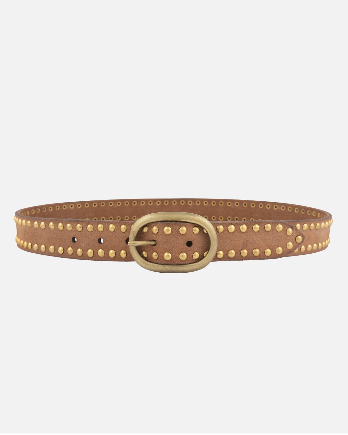 Studded Leather Belt