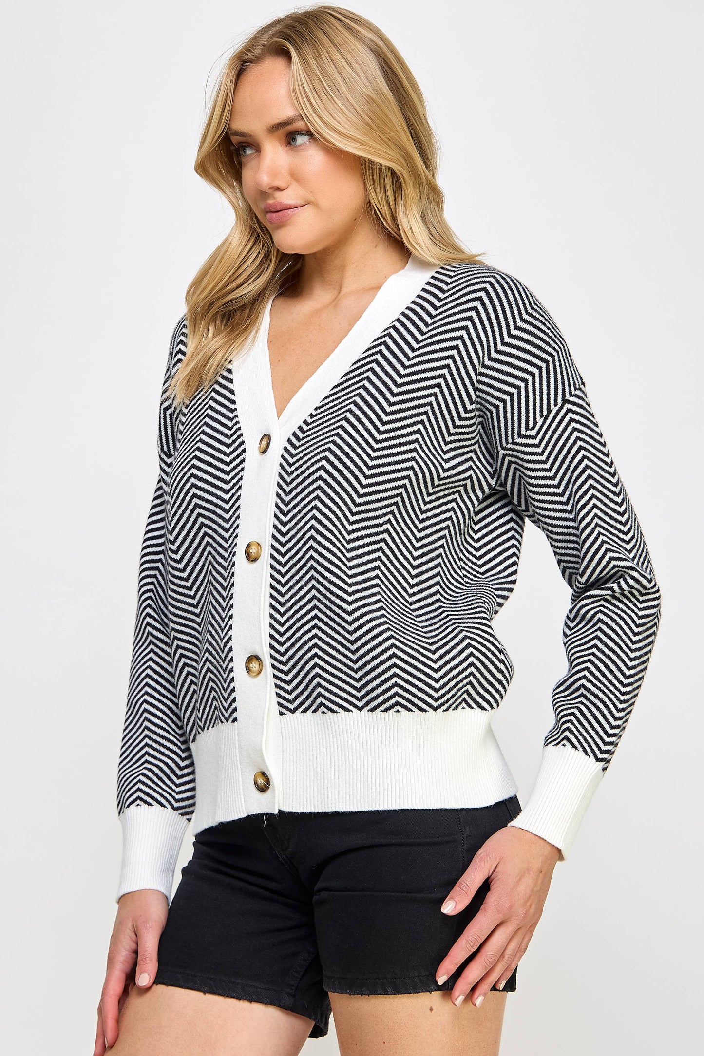 Herringbone Cardigan