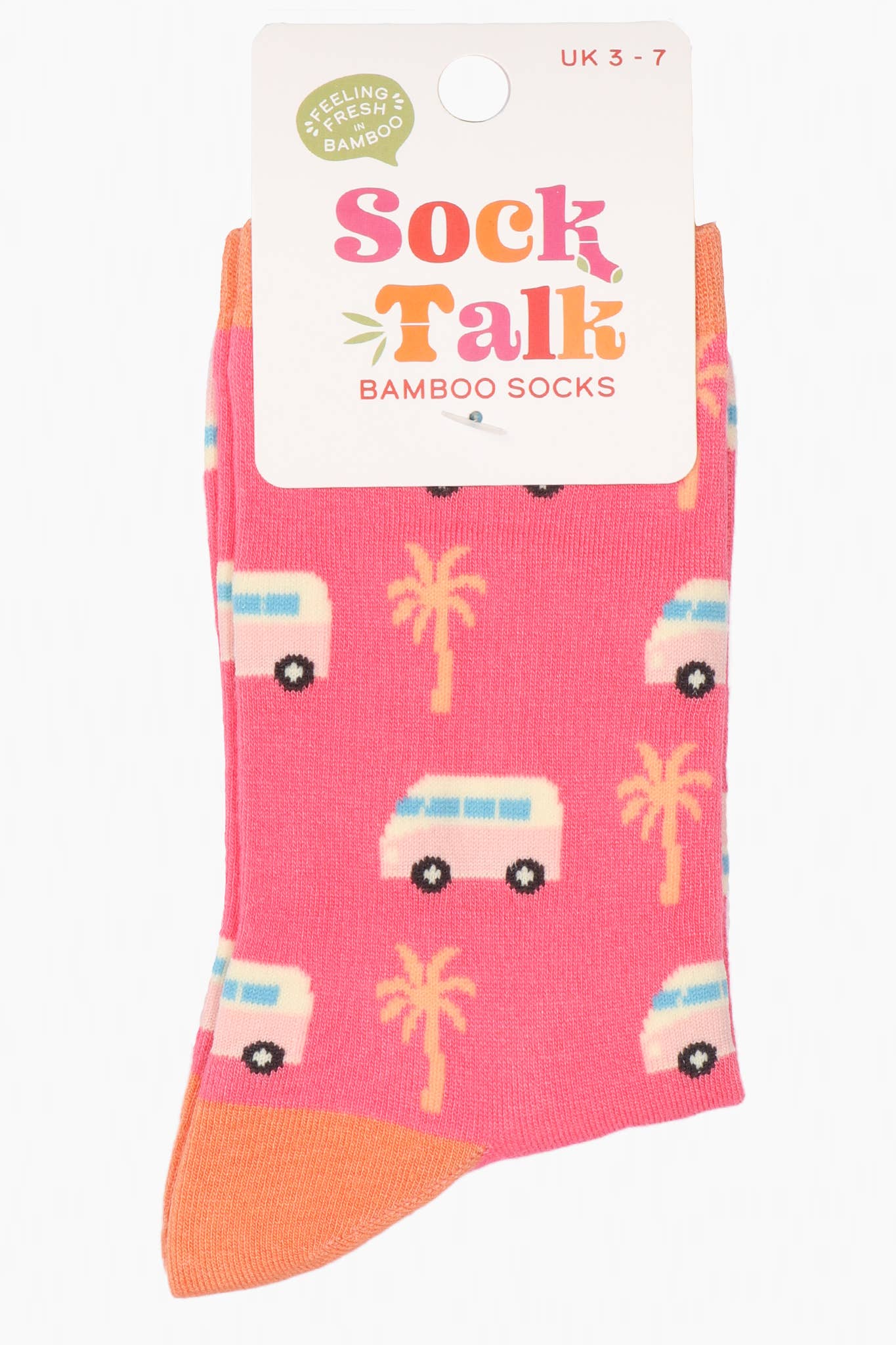 Palm Tree Camper Socks