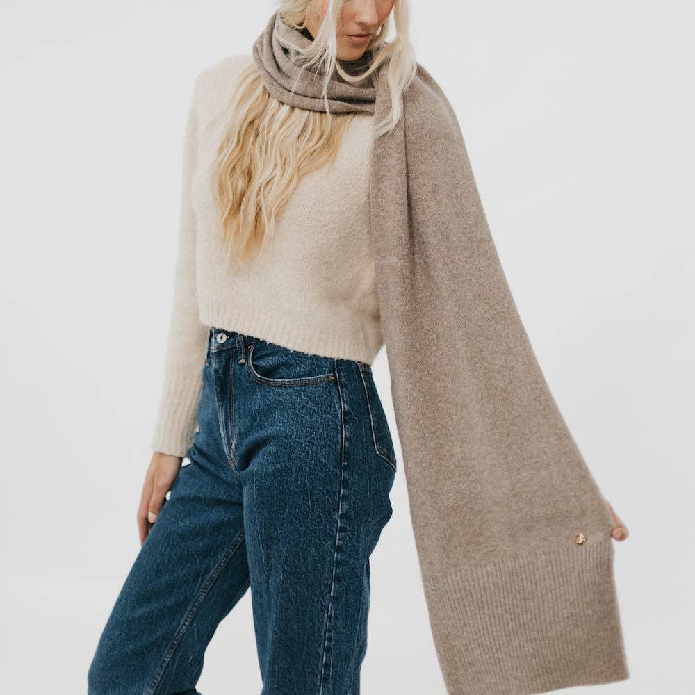 Cashmere Wrap & Beanie Set