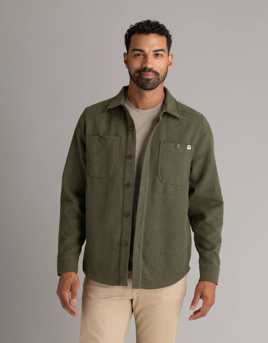 Mens Wool Shacket