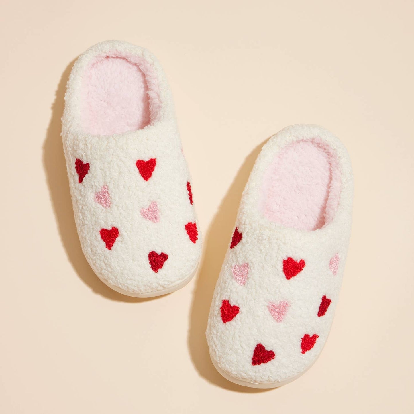 Kids Heart Slippers