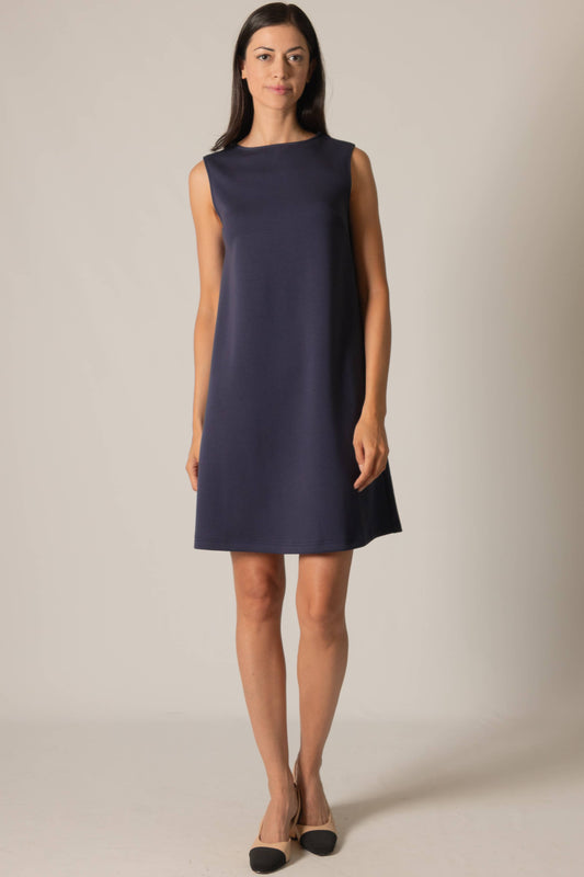 Navy Modal Shift Dress